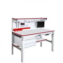 Стол промышленный СПН-1500х900КП ESD