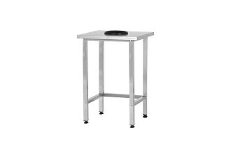 Стол производственный СПРп - 1200x600x860 Profi Inox, сбор отходов (полка-обвязка)