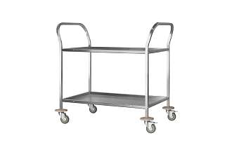 Тележка для сервировки ТДСп - 900x600x860 Profi Inox, 3 уровня