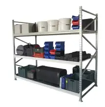 Стеллаж Longspan 3 2000х900х400, 2 яруса, оц.