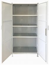 Стеллаж-шкаф СТ-600 со сплошными дверьми 2500х1280х900 4 полки