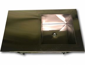 Ванна моечная с рабочей поверхностью ВМРП 1000x500x860