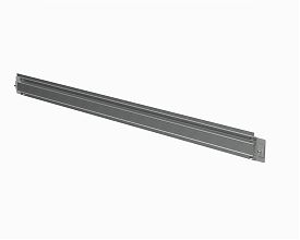 Рельс алюминиевый 1800 мм для крепления лотков (RAL7035)