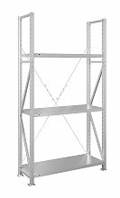 Стеллаж MS U 300x70x100/3 (Нагрузка на полку 200, сплошная)